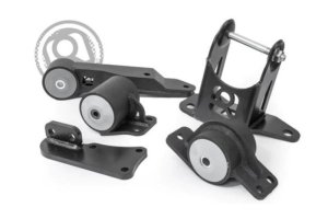Honda Insight Engine Mount Kit - Innovative Mounts - Steel Mounts 75A - Black - `00-`07